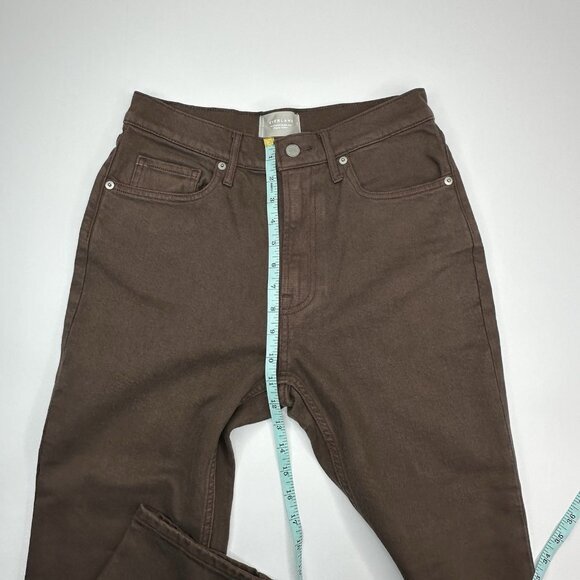 Everlane Women's Cocoa The Original Cheeky Minimalist Jeans W28-30‎ Crop/L26.2 - Picture 8 of 11